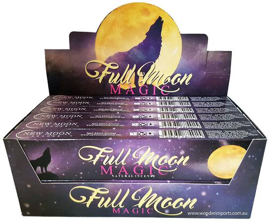 New Moon Full Moon Magic Incense Sticks image 0